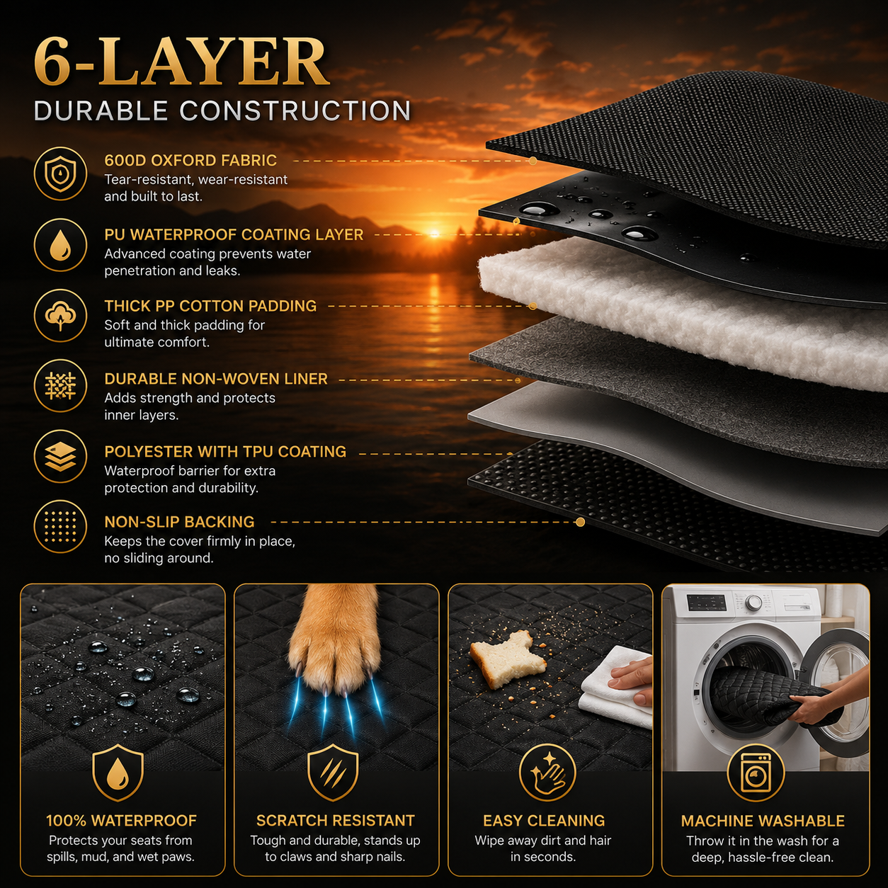 URPOWER Quilted Hammock