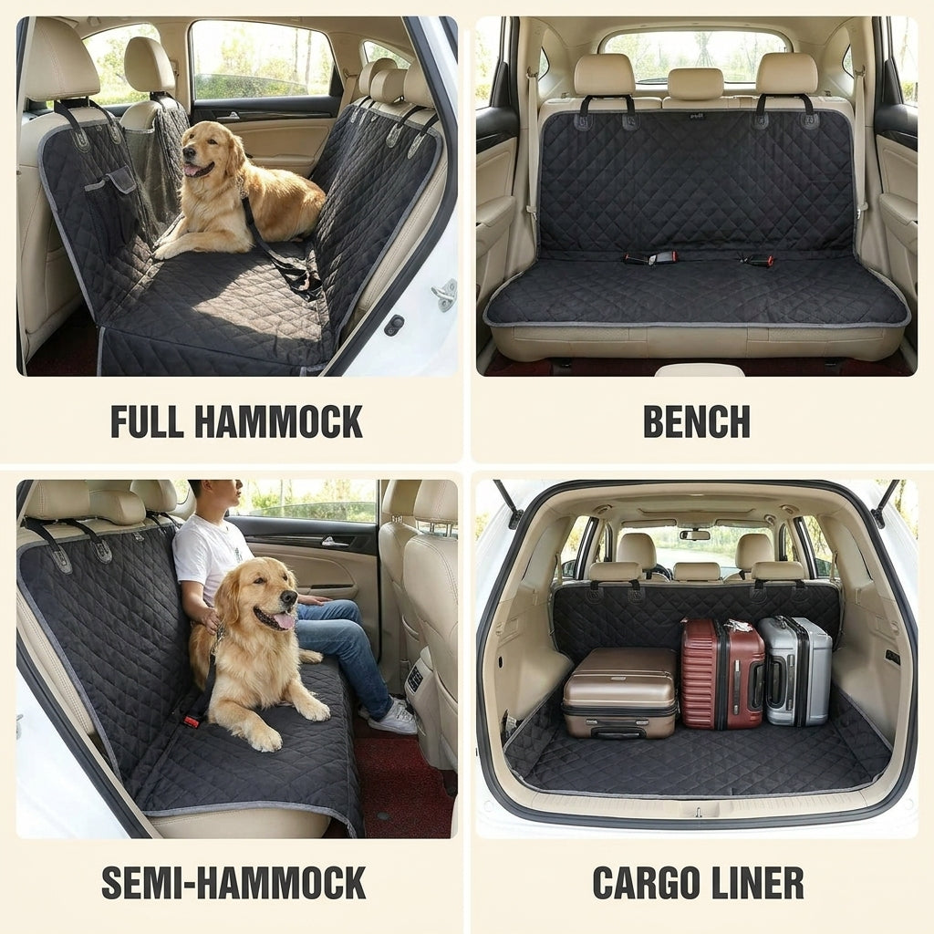 Your Dog Stays in the Back. No Matter What.